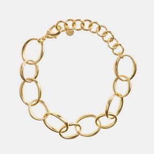 Rachel Zoe Bayou With Love Oval Chain Bracelet NWT